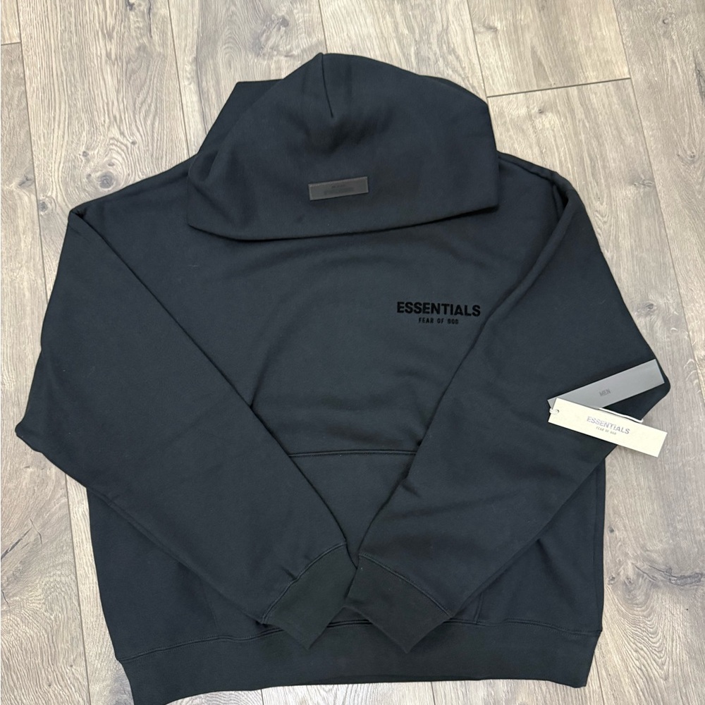 Essentials Black Hoodie